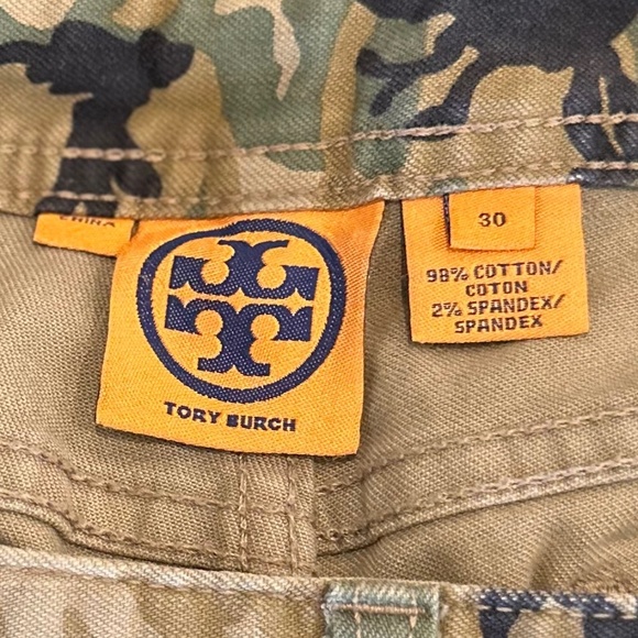 Tory Burch Camouflage Print Skinny Jeans - Size 30. - Picture 12 of 14